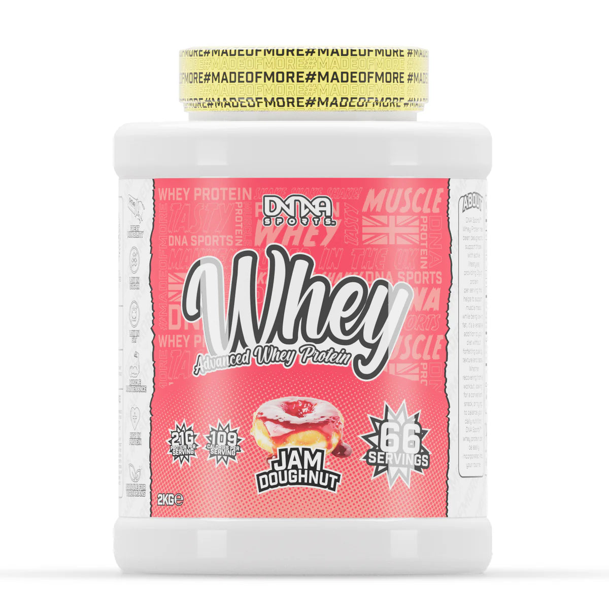 DNA Sports Advanced Whey Protein 2KG