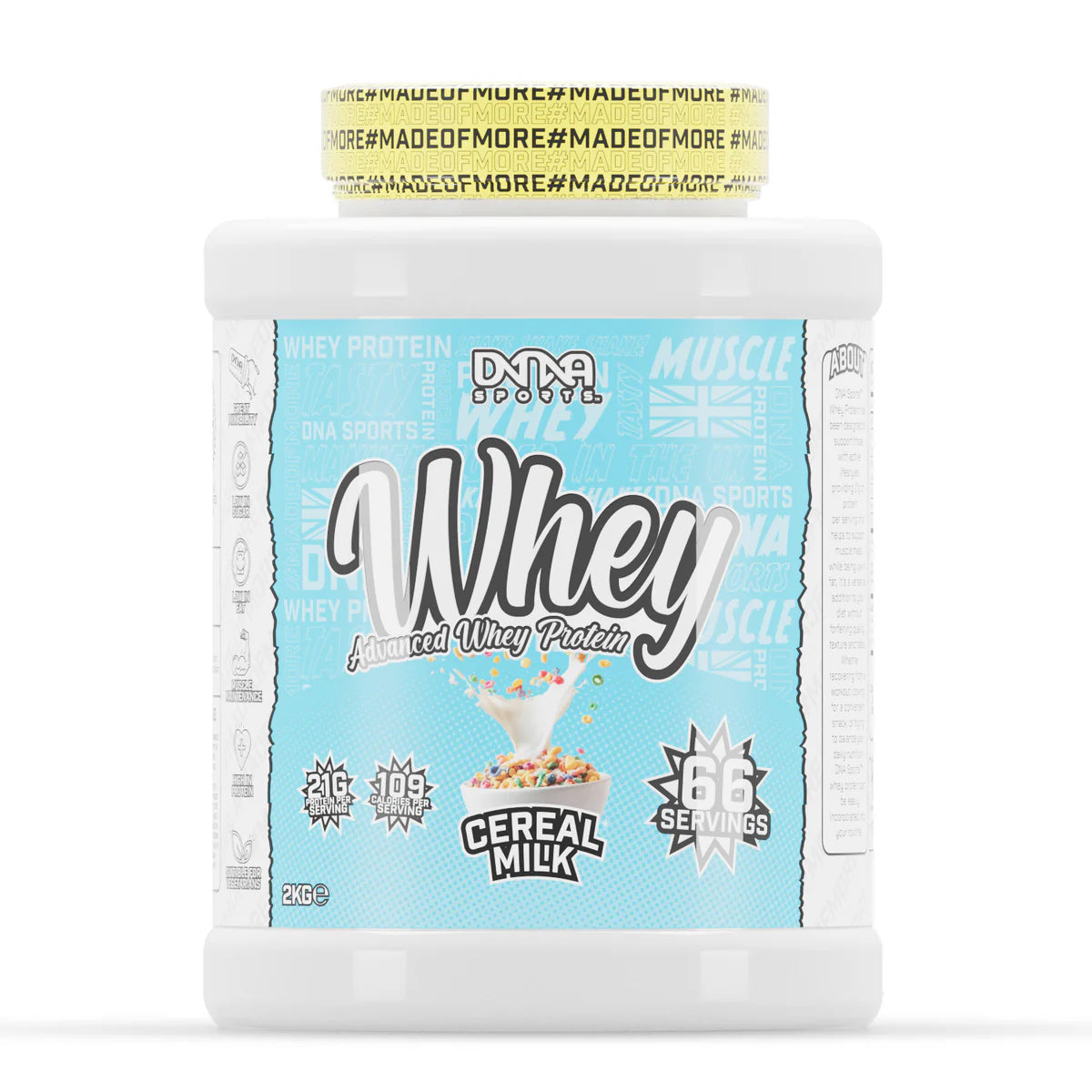 DNA Sports Advanced Whey Protein 2KG