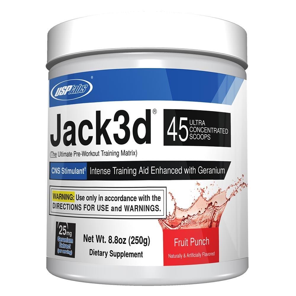 USP Labs Jack3d DMHA & DMAA Version (US Import) Pre Workout 45 Servings