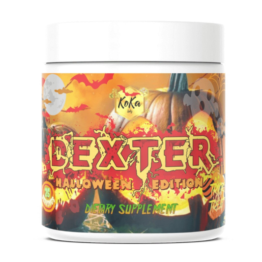 Koka Labz Dexter Halloween Edition Trick Or Treat Flavour Pre Workout 25 Servings