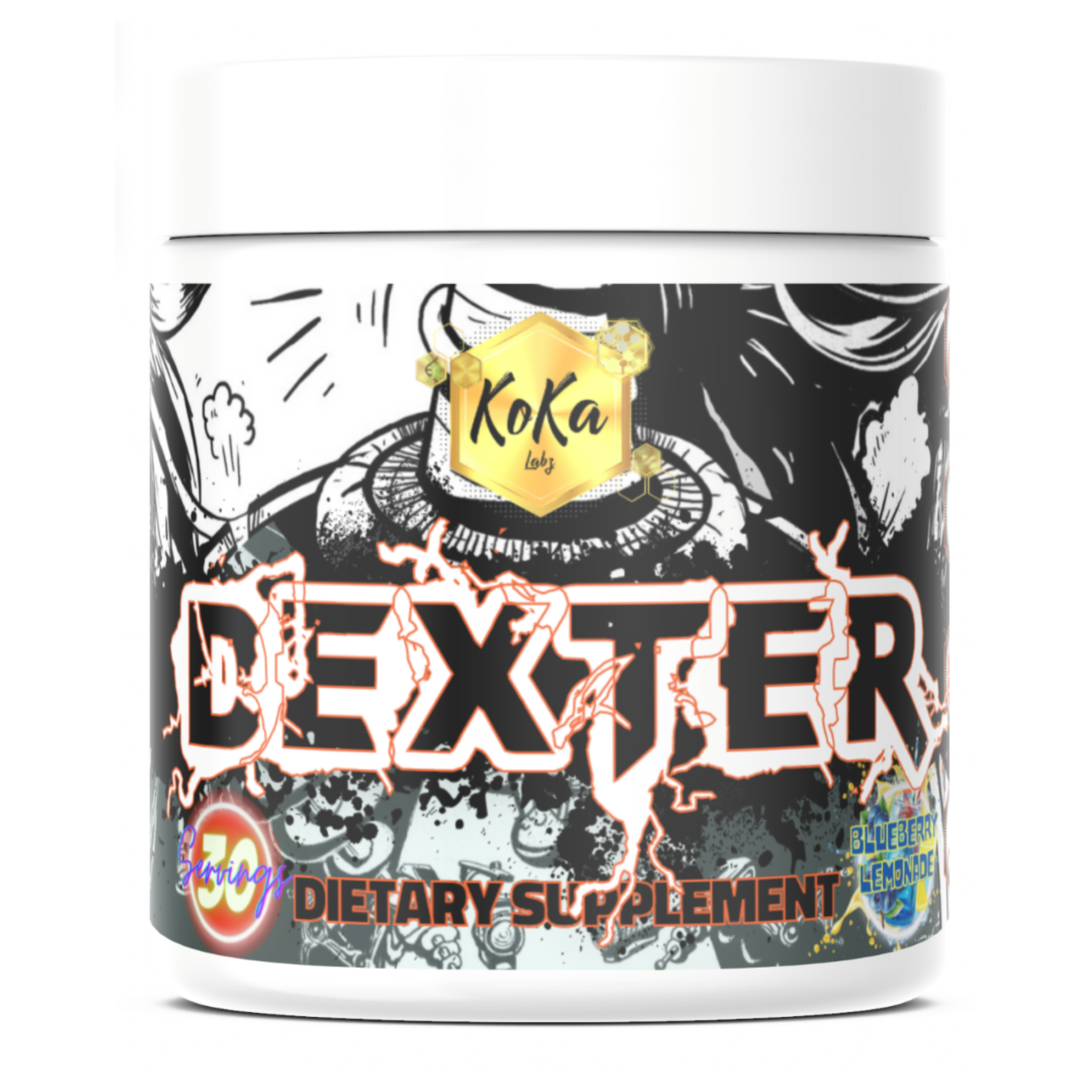 Koka Labz Dexter Pre Workout 30 Servings