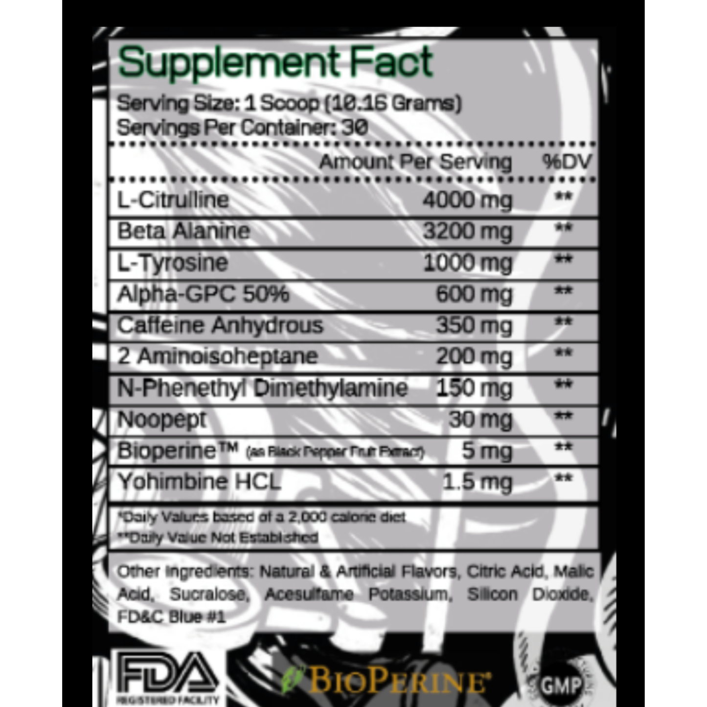 Koka Labz Dexter Pre Workout 30 Servings