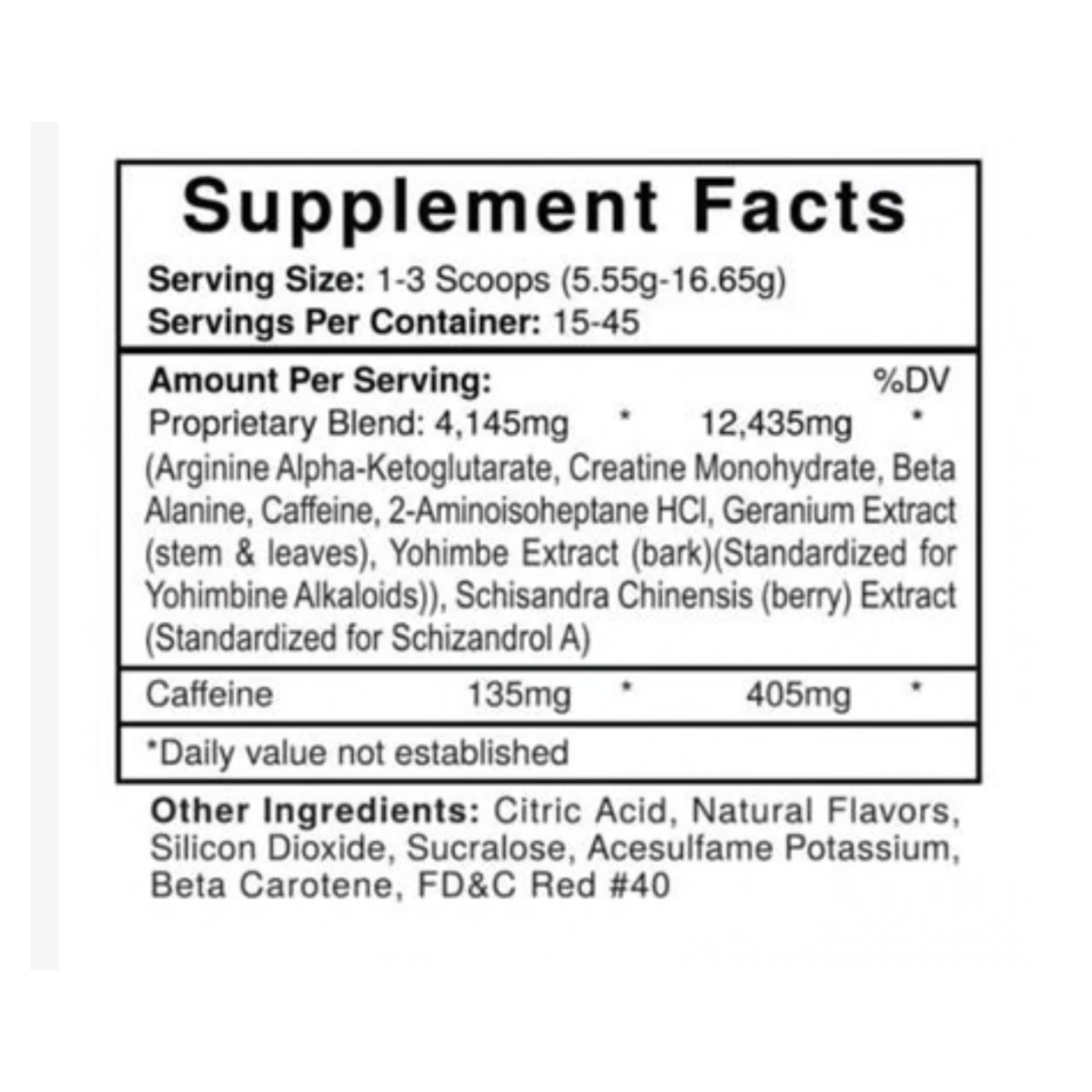 USP Labs Jack3d DMHA & DMAA Version (US Import) Pre Workout 45 Servings