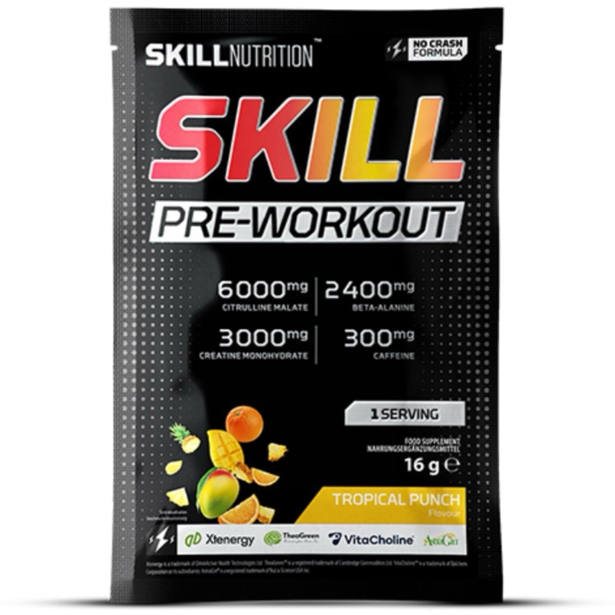 Skill Nutrition Pre Workout Sample (1 Serving) 16g