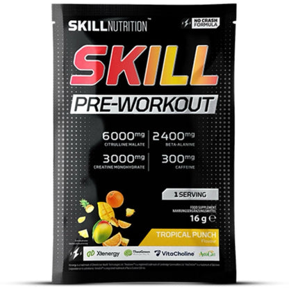 Skill Nutrition Pre Workout Sample (1 Serving) 16g