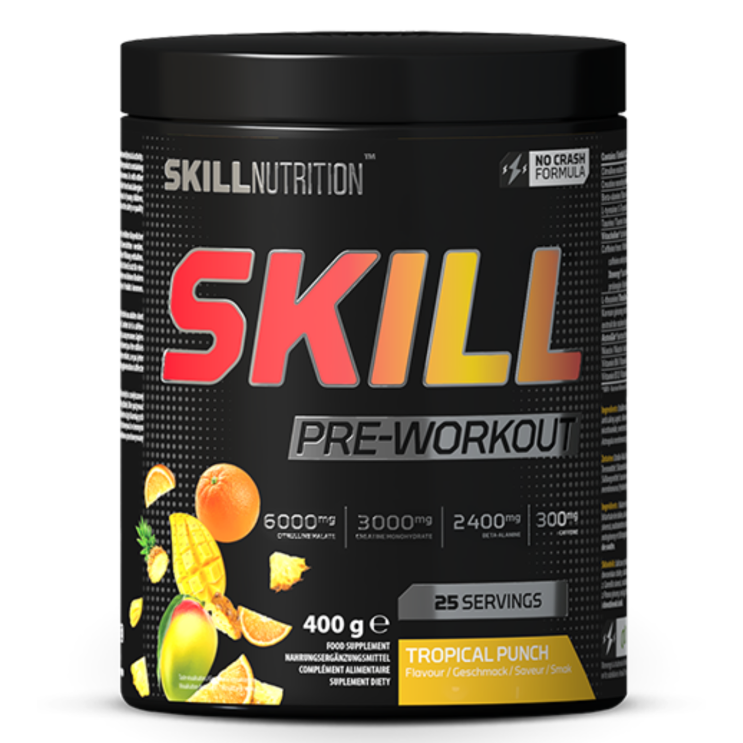 Skill Nutrition Pre Workout 400g 25 Servings