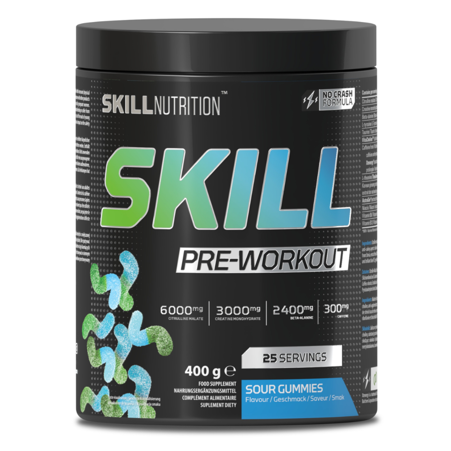 Skill Nutrition Pre Workout 400g 25 Servings