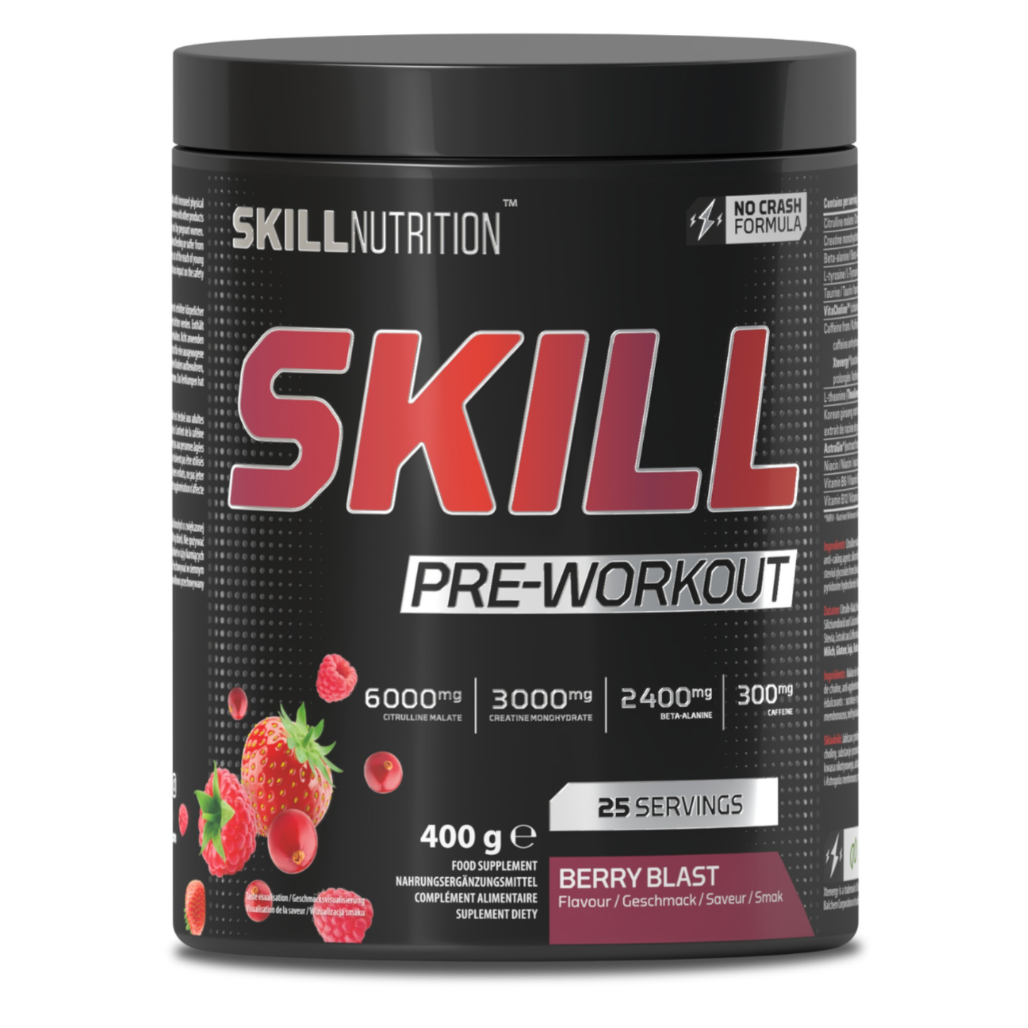 Skill Nutrition Pre Workout 400g 25 Servings