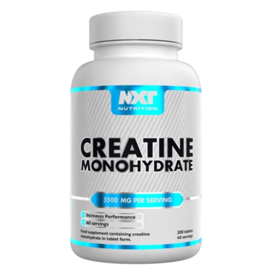 NXT Nutrition Creatine Monohydrate Capsules 200 Capsules 40 Servings