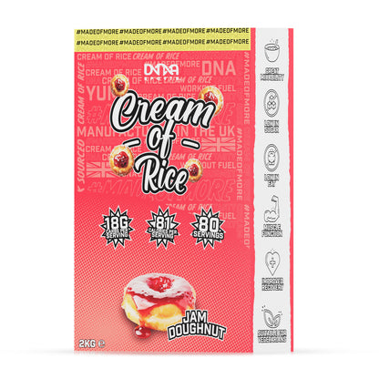 DNA Sports Cream Of Rice 2Kg 80 Servings