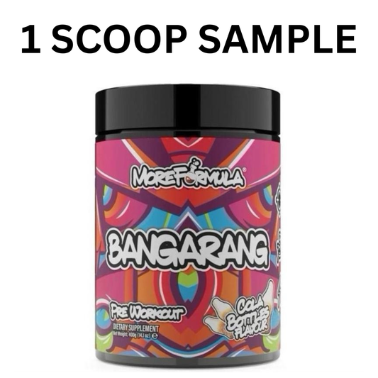 MoreFormula Bangarang Pre Workout 1 Scoop Sample 1 Serving