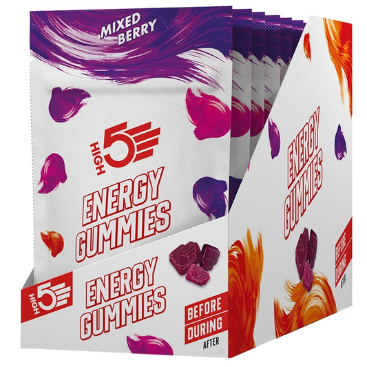 High5 Energy Gummies 10 Pack (10X26g) Mixed Berry Flavour