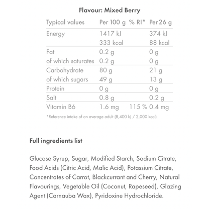 High5 Energy Gummies 10 Pack (10X26g) Mixed Berry Flavour