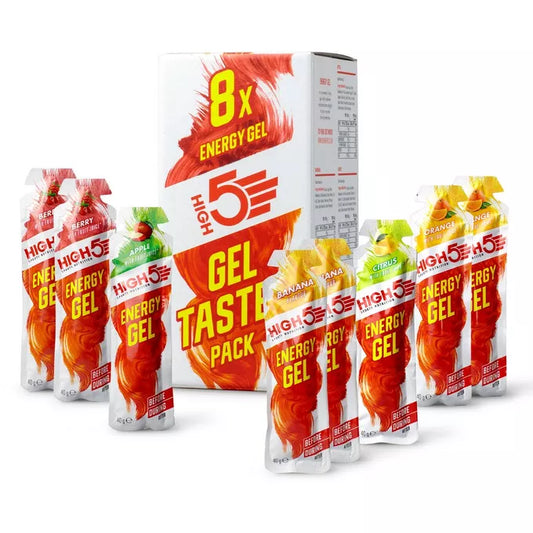 High5 Gel Taster Pack (8X40g) Mixed Flavours