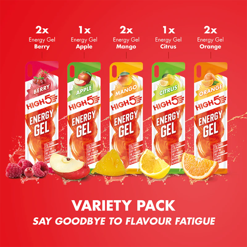 High5 Gel Taster Pack (8X40g) Mixed Flavours