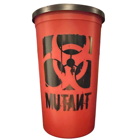 Mutant 20oz (590ml) Red Cup With Lid