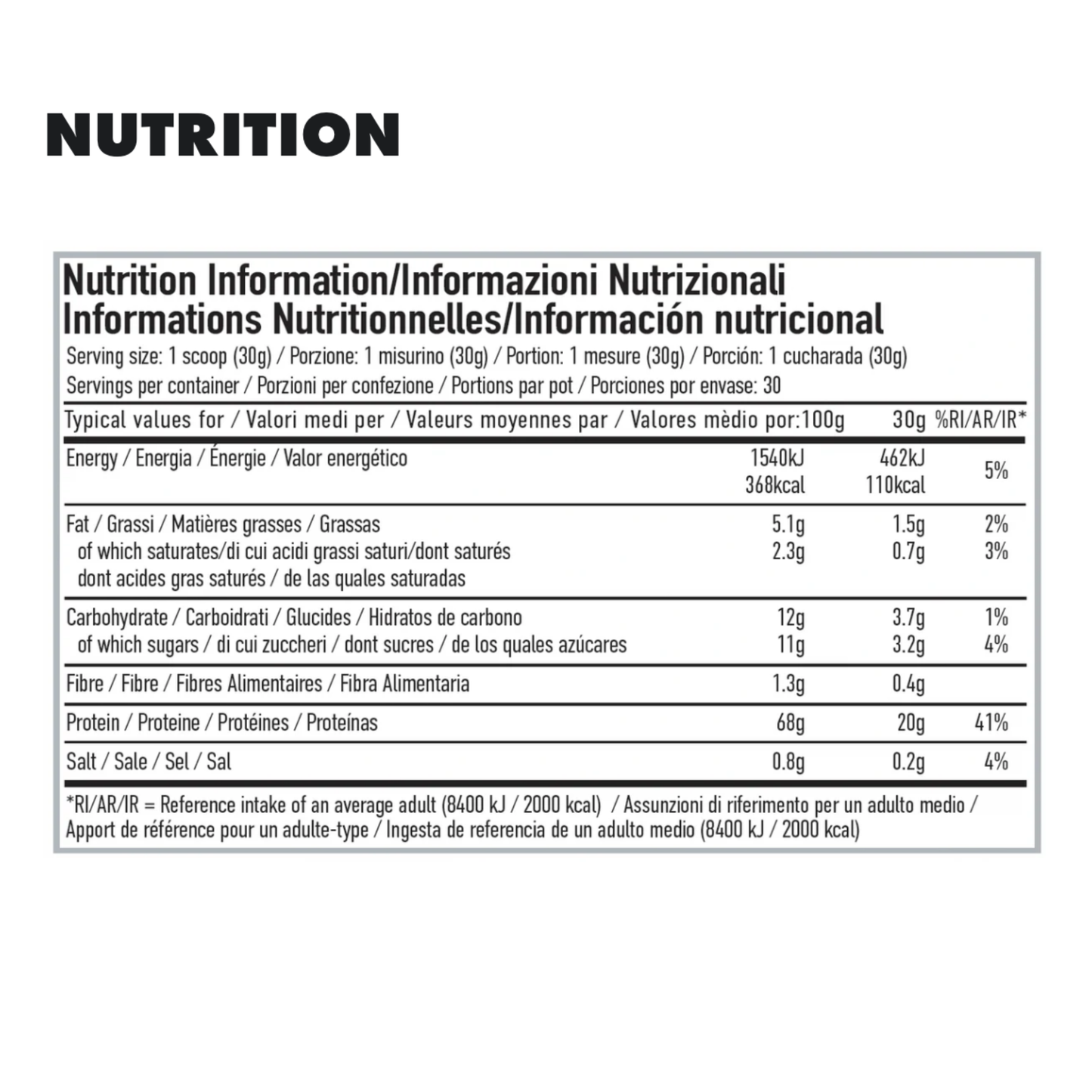 Per4m Advanced Whey Protein 900g 30 Servings