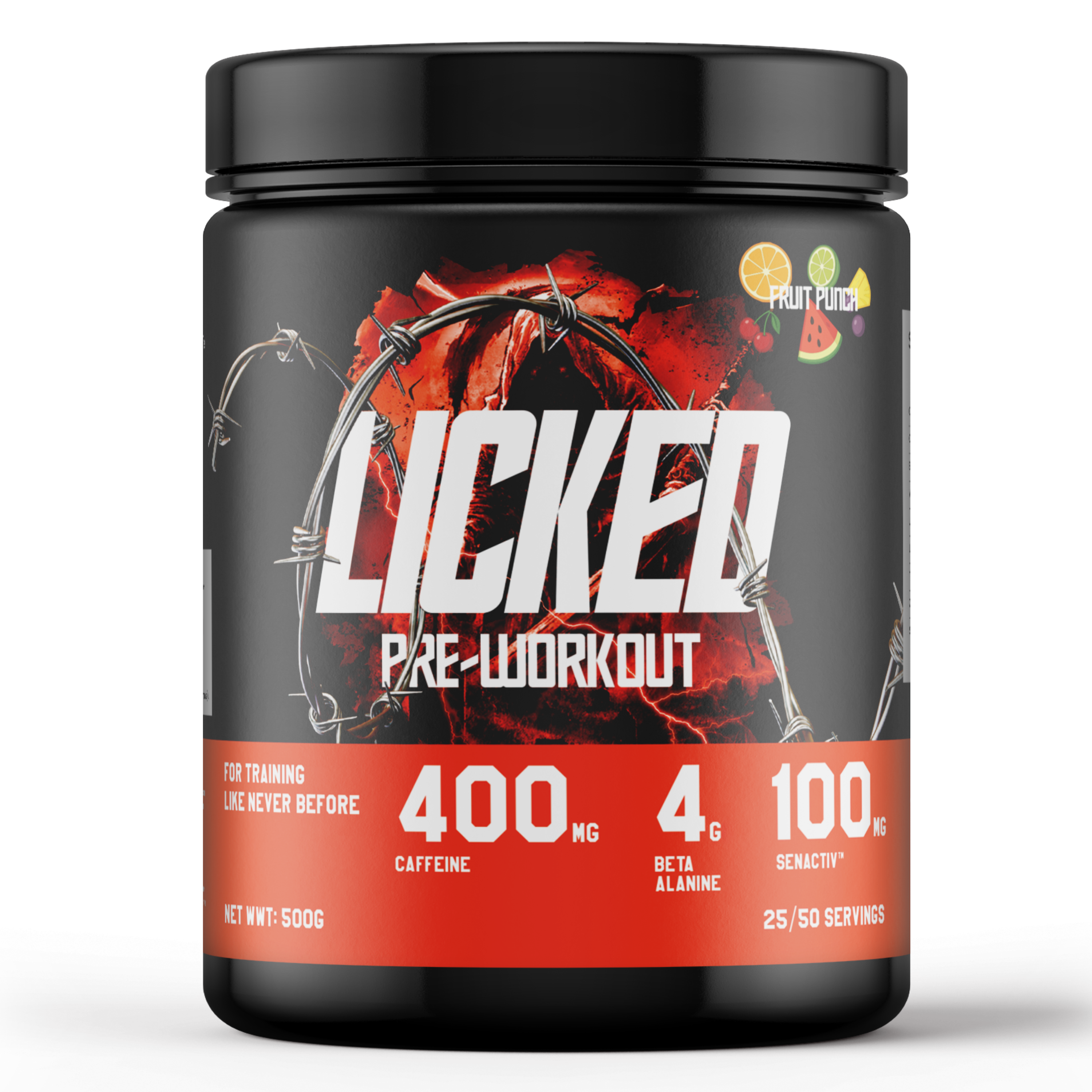 Licked Pre Workout by The Gym Reaper 25/50 Servings – Pro Gym ...
