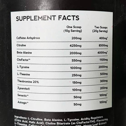 Licked Pre Workout by The Gym Reaper 25/50 Servings