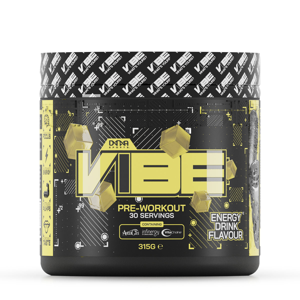 DNA Sports Vibe V2 Pre Workout 315g 30 Servings