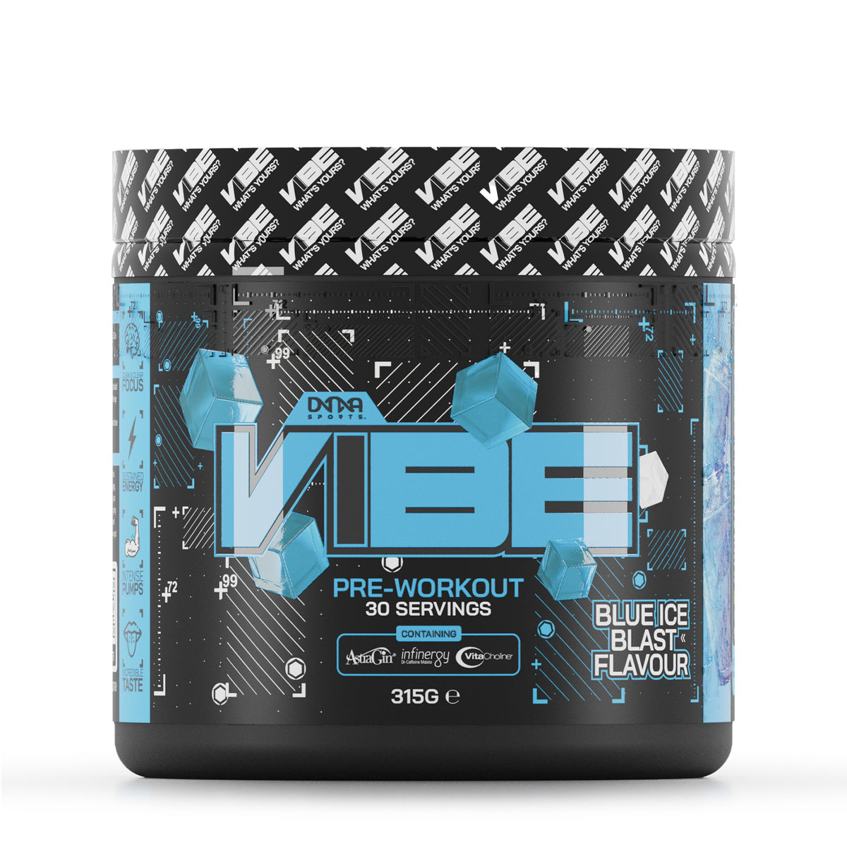 DNA Sports Vibe V2 Pre Workout 315g 30 Servings