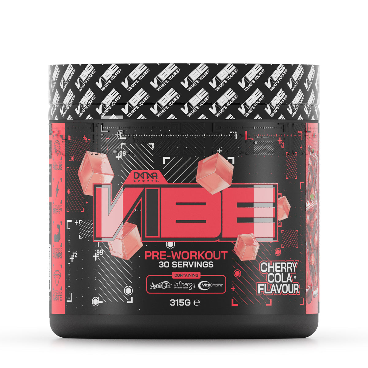 DNA Sports Vibe V2 Pre Workout 315g 30 Servings