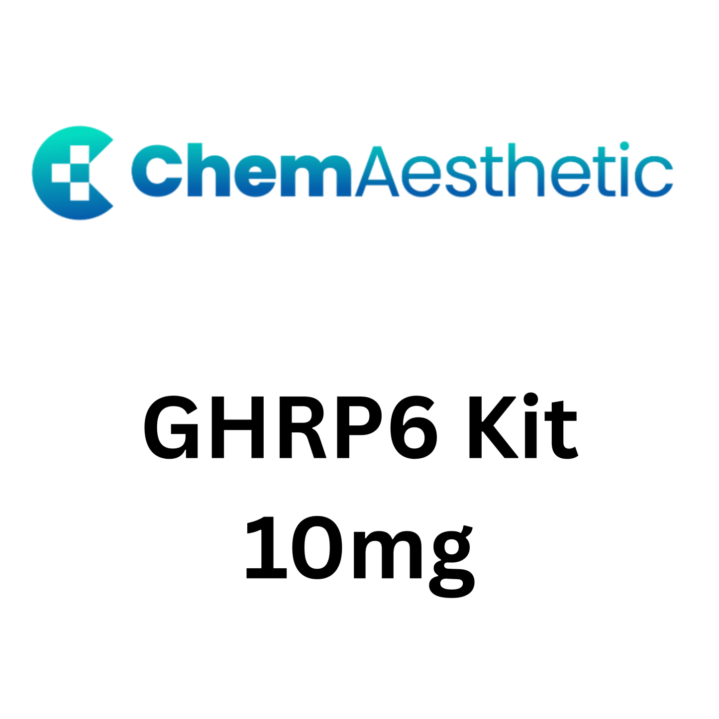 Chem Aesthetic GHRP6 Kit 10mg (This product comes directly from ChemAesthetic)