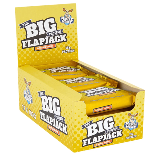 Muscle Moose Big Protein Flapjack 100g Single Bar