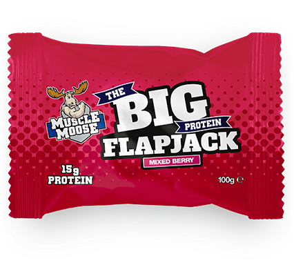 Muscle Moose Big Protein Flapjack 100g Single Bar
