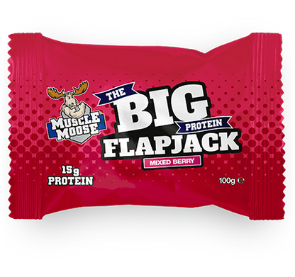 Muscle Moose Big Protein Flapjack 100g Single Bar