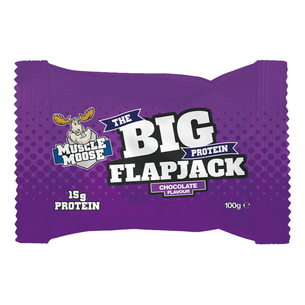 Muscle Moose Big Protein Flapjack 100g Single Bar