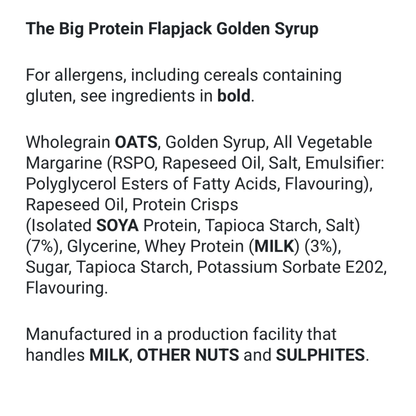 Muscle Moose Big Protein Flapjack 100g Single Bar