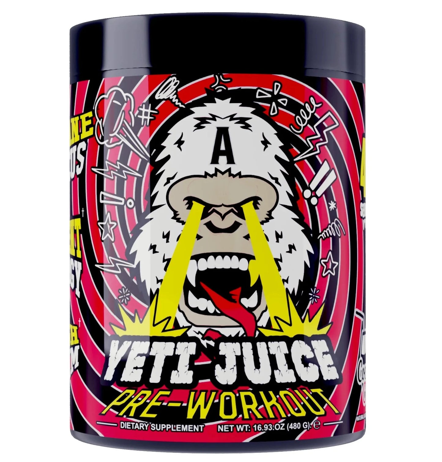 Gorillalpha Yeti Juice Pre Workout 480g 40 Servings