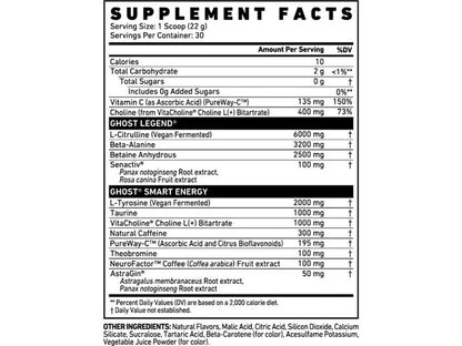 Ghost Legend V4 Pre Workout 30 Servings