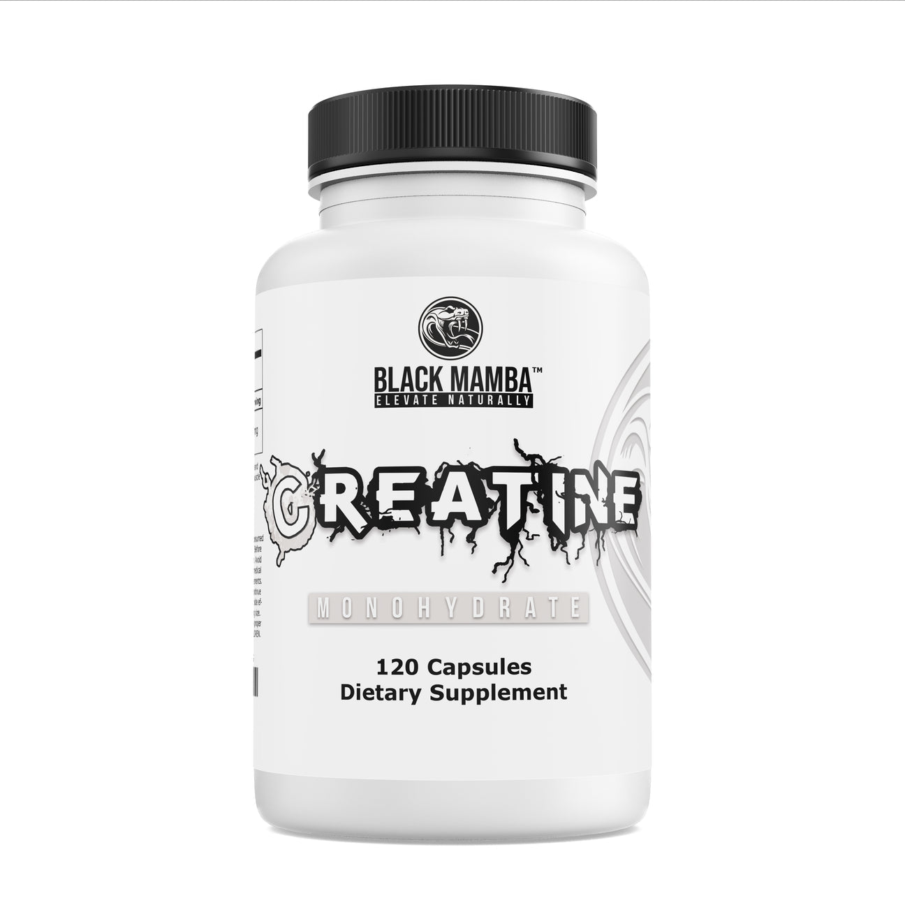 Black Mamba Creatine Capsules 120 Capsules 30 Servings