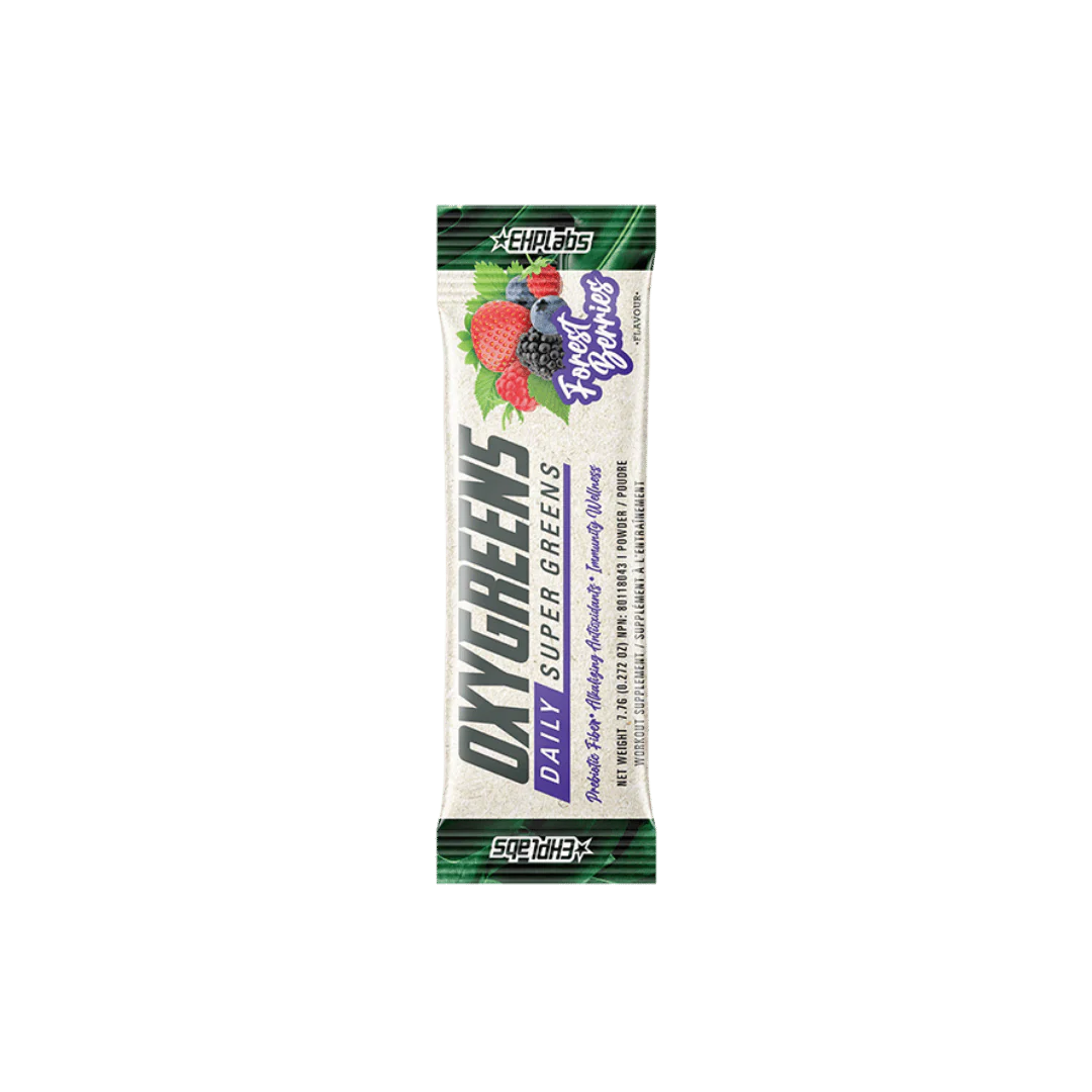 EHP Labs OxyGreens Daily Super Greens Powder Single Serving Sachet 7.76g