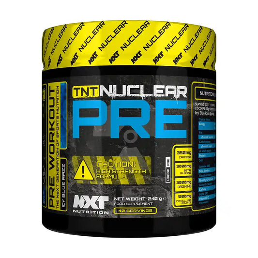 TNT Nuclear Pre Workout by NXT Nutrition 40 Servings