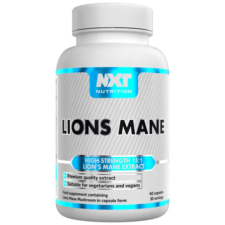 NXT Nutrition Lions Mane Capsules 30 Servings