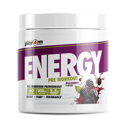 Per4m Energy Pre Workout 60 Servings l