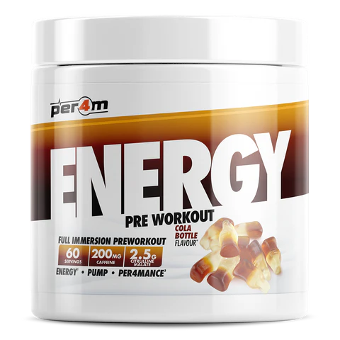 Per4m Energy Pre Workout 60 Servings l