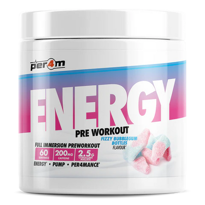 Per4m Energy Pre Workout 60 Servings l