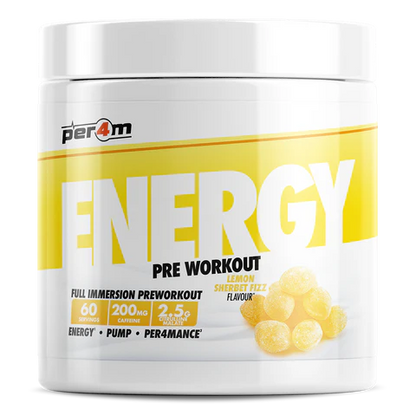 Per4m Energy Pre Workout 60 Servings l