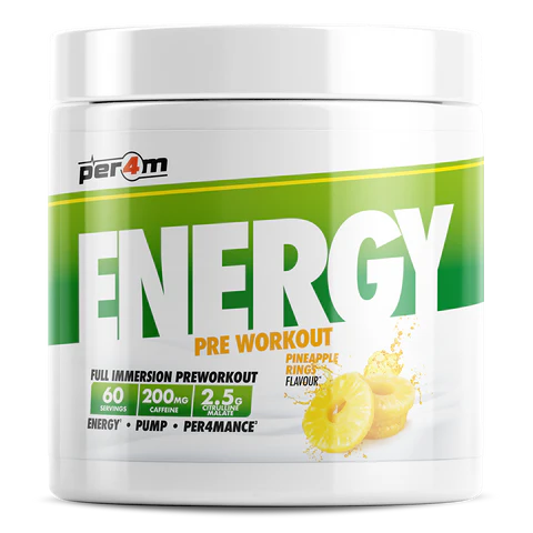 Per4m Energy Pre Workout 60 Servings l