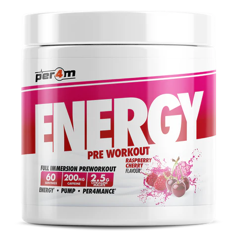 Per4m Energy Pre Workout 60 Servings l