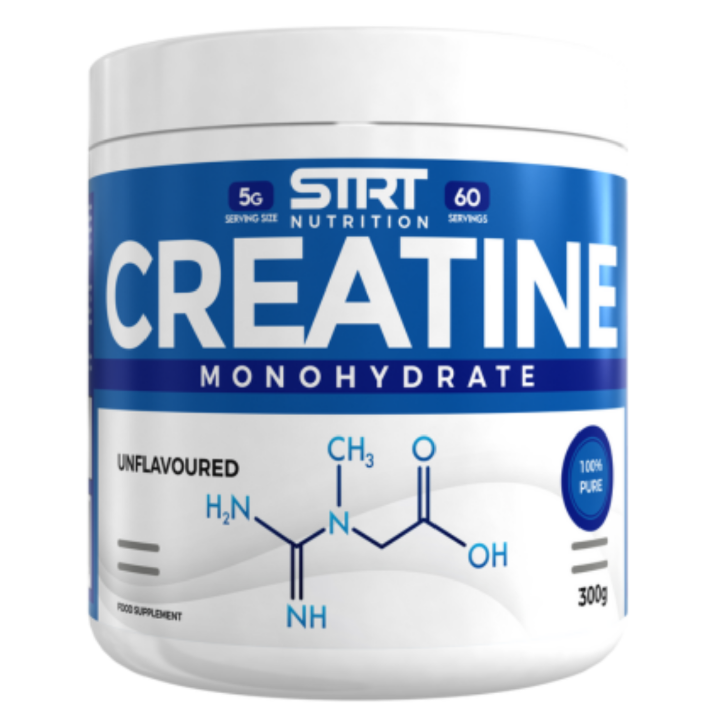 STRT Nutrition Creatine Monohydrate 60 Servings