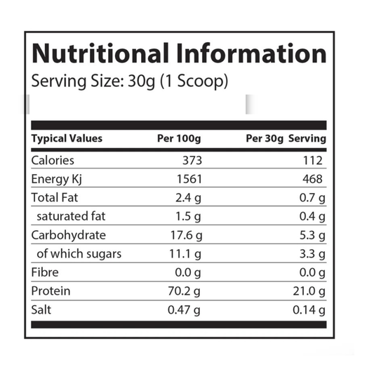 STRT Nutrition Whey Protein Sample Sachet 30g