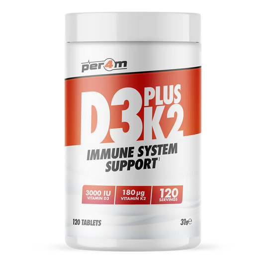 Per4m Vitamin D3 Plus K2 120 Servings