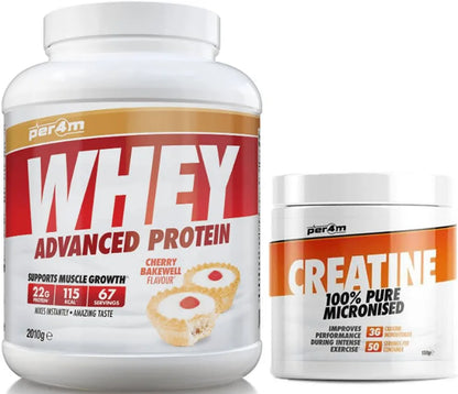 Per4m Advanced Whey Protein 2Kg 67 Servings + FREE Creatine 50 Servings