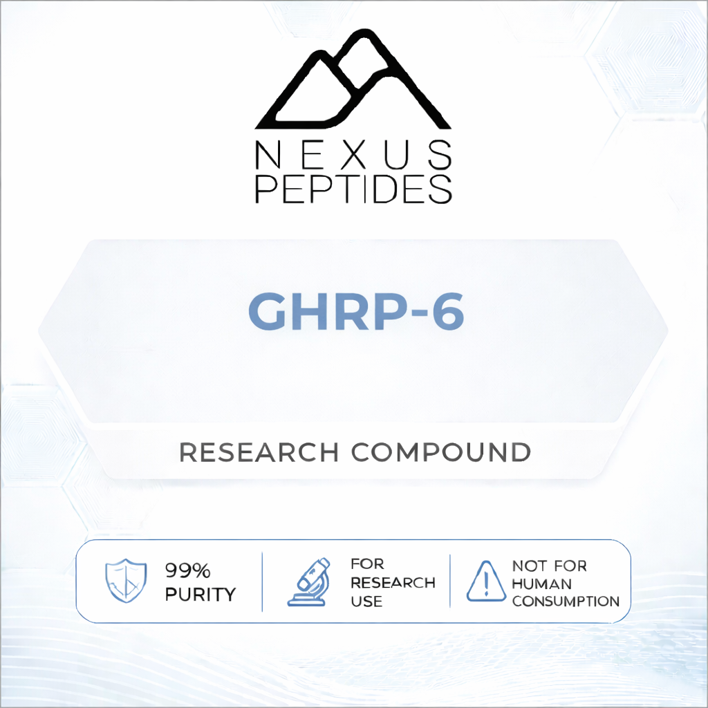 Nexus Peptides GHRP-6 10mg Kit (Comes directly from Nexus Peptides, no pickup point shipping)