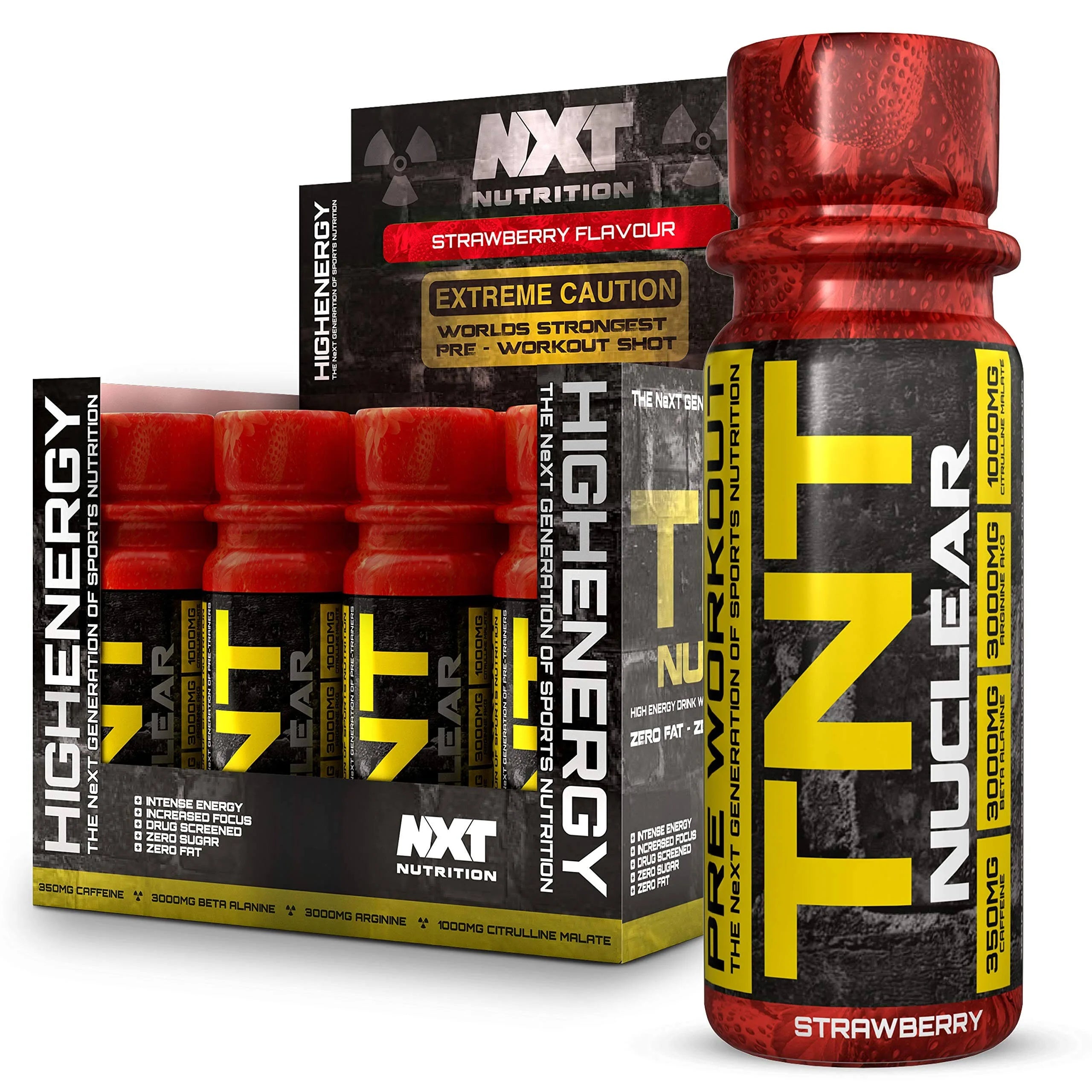 NXT TNT Nuclear Pre Workout Shot 60ml – Pro Gym Supplements Ltd